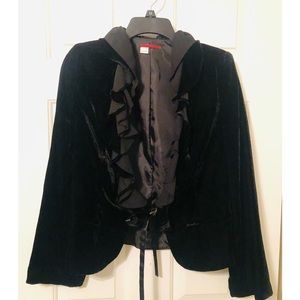 Velvet black jacket